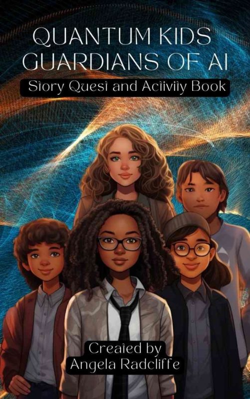 Quantum Kids Guardians of AI: Story Quest and Activity Book by Angela Radcliffe