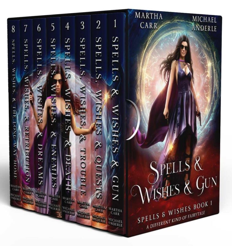 Urban Fantasy – Spells & Wishes Complete Series Boxed Set By Martha Carr and Michael Anderle