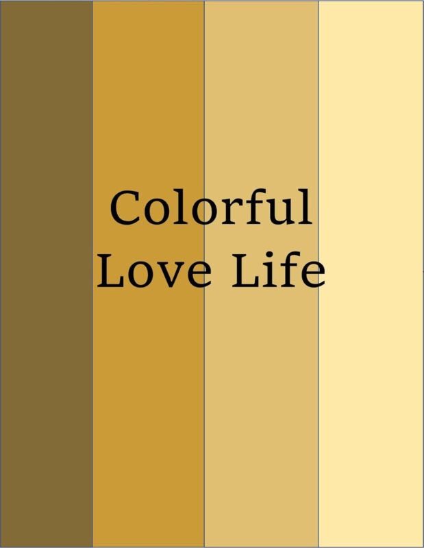 Colorful Love Life By Ginger R.