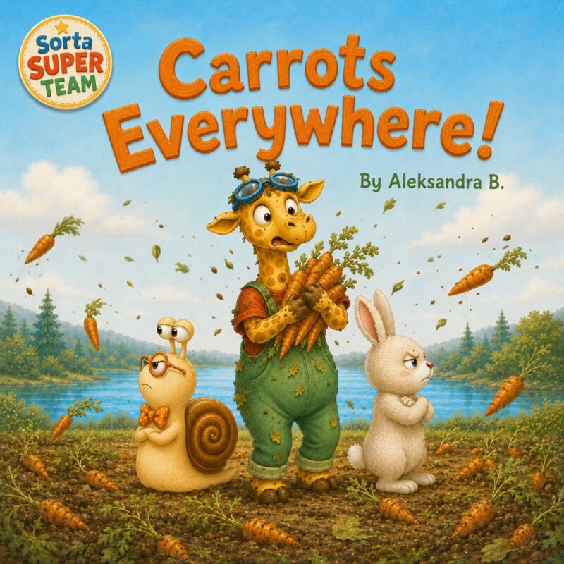 Carrots Everywhere! Series: Sorta Super Team By Aleksandra B.
