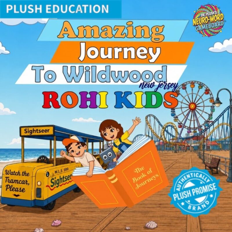 Rohi Kids: Amazing Journey to Wildwood, New Jersey By Plush Education