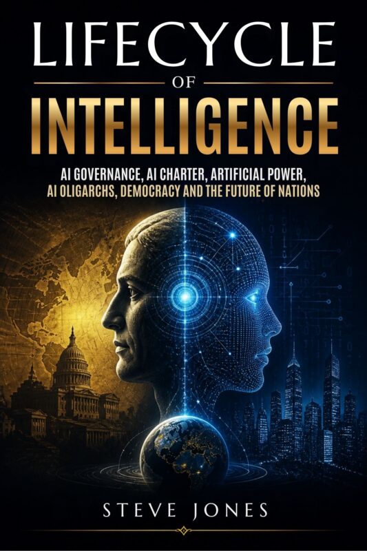 Lifecycle of Intelligence: AI Governance, AI Charter, Artificial Power, AI Oligarchs, Democracy and the Future of Nations By Steve Jones