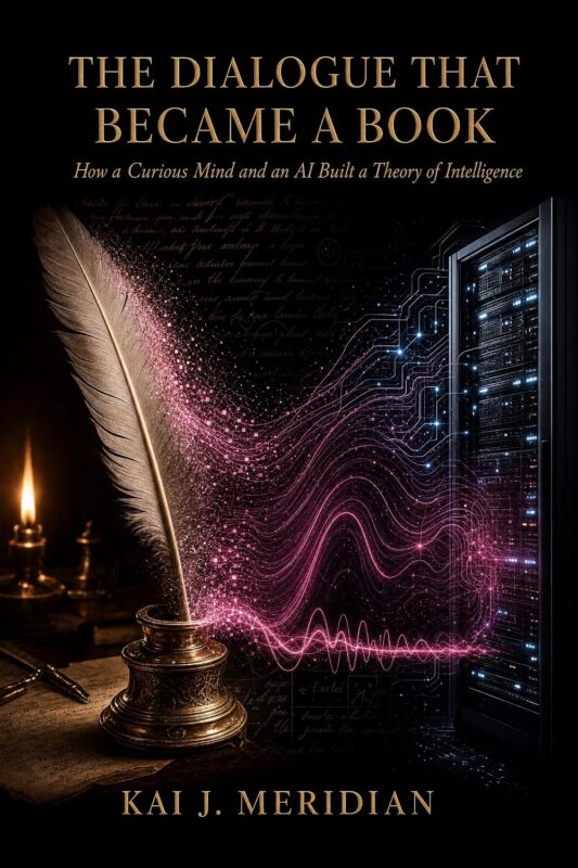 The Dialogue That Became a Book: How a Curious Mind and an AI Built a Theory of Intelligence by Kai J. Meridian