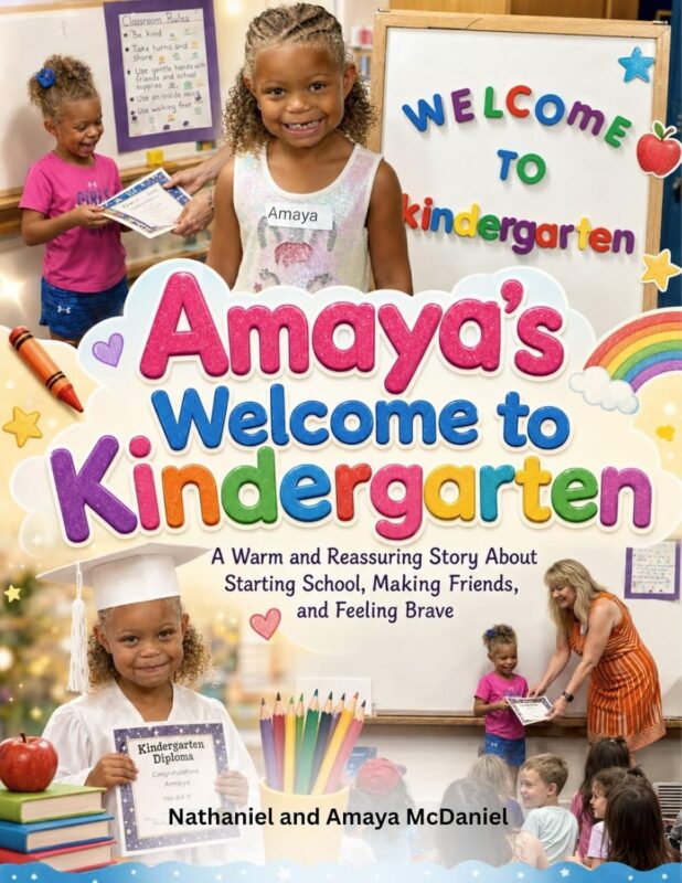 Amaya’s Welcome to Kindergarten By Nathaniel Amaya McDaniel