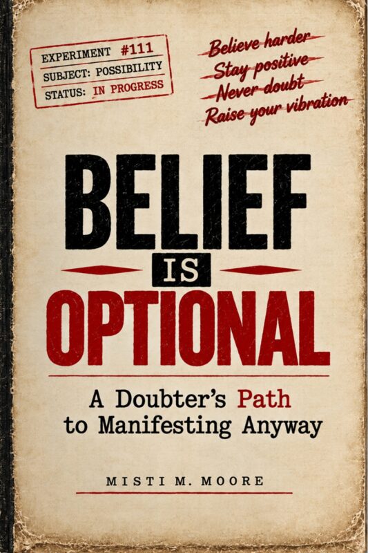 Belief Is Optional: A Doubter’s Path to Manifesting Anyway By Misti M. Moore